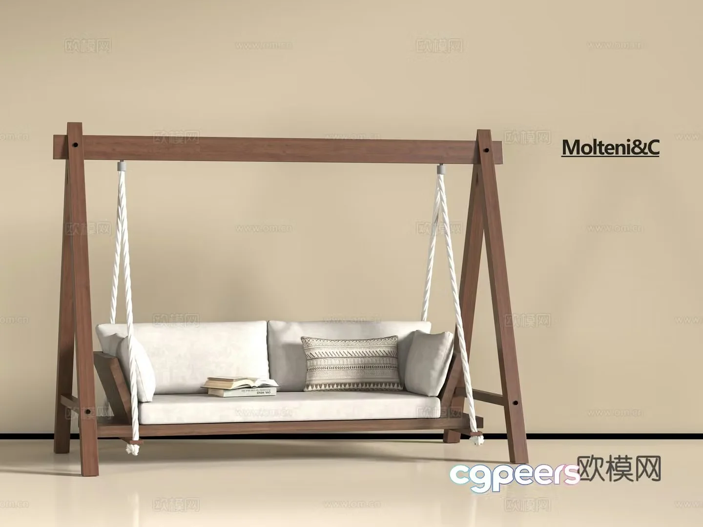 Modern Qianqiu Chair 3D Model