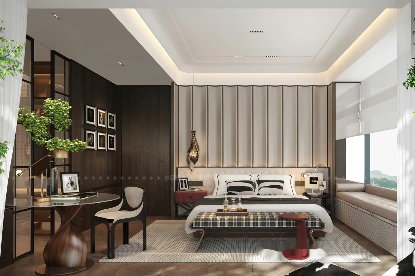 Cozy Bedroom 3D Model – 22750 – VRAY Render