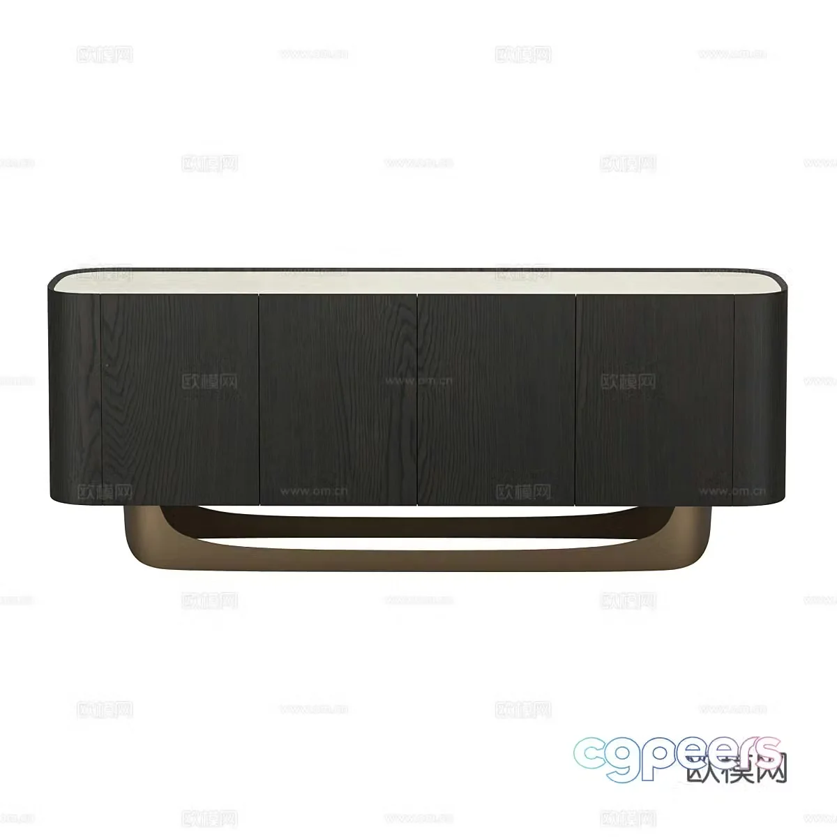 Light luxury TV cabinet Simple TV cabinet Medium TV cabinet Solid wood TV cabinet Black walnut electric 3D model