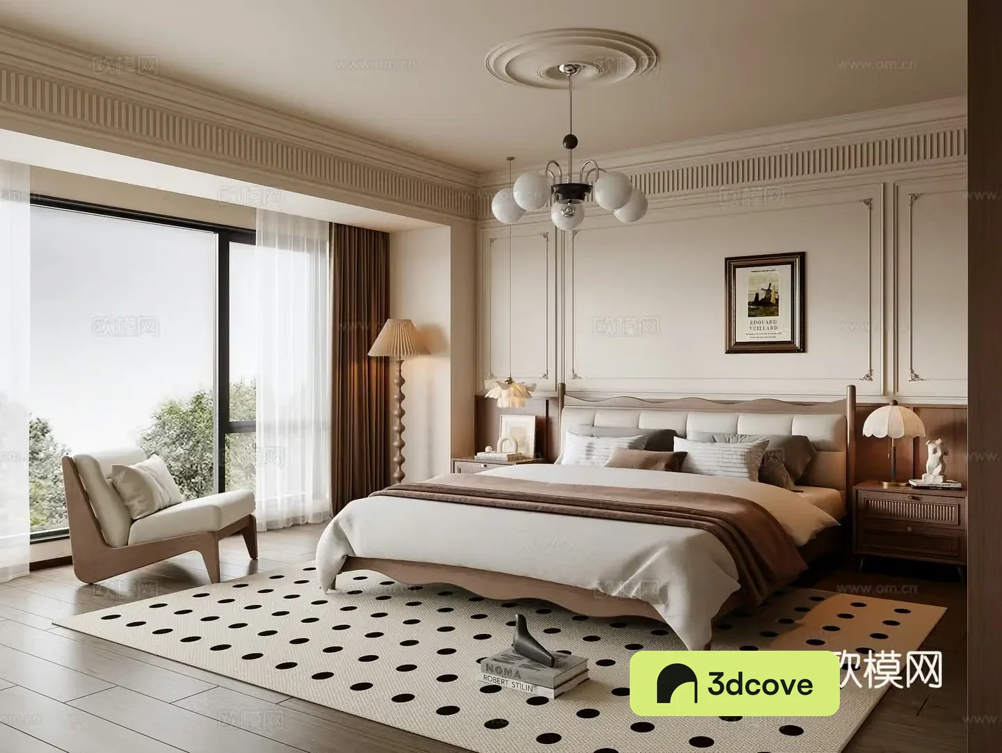 French bedroom