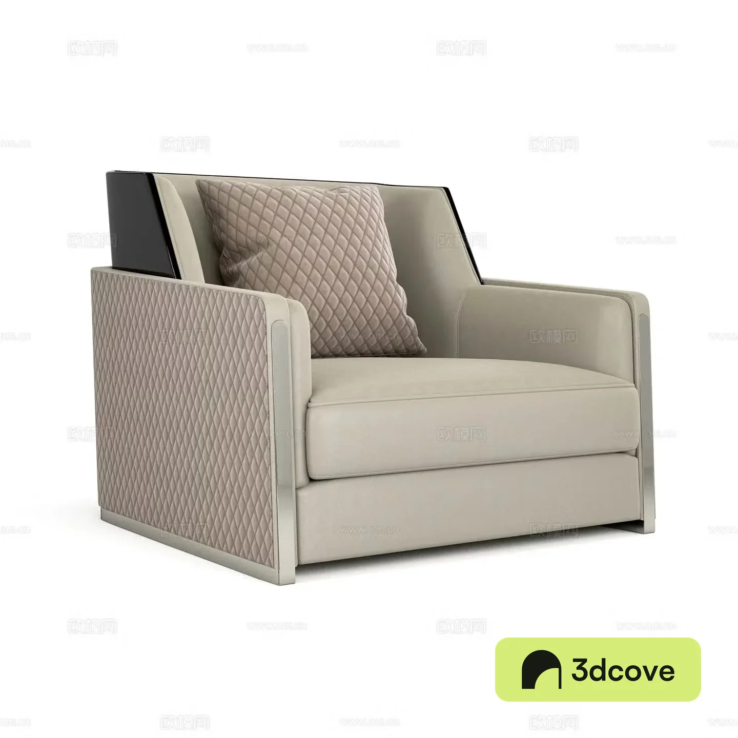 Modern single sofa