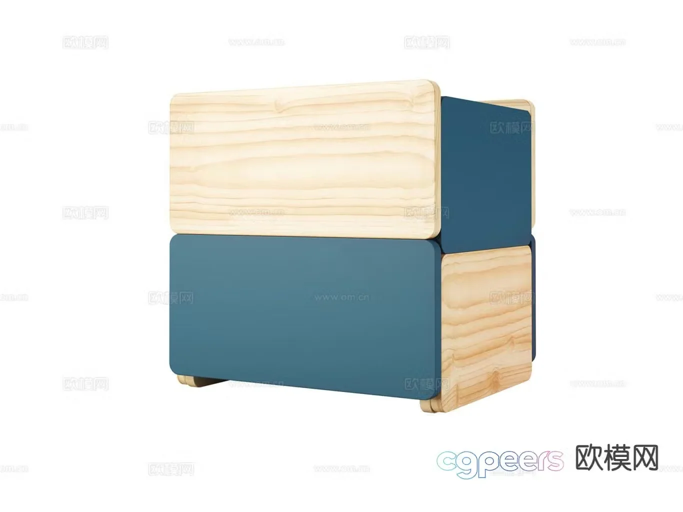 Children’s bedside table 3d model