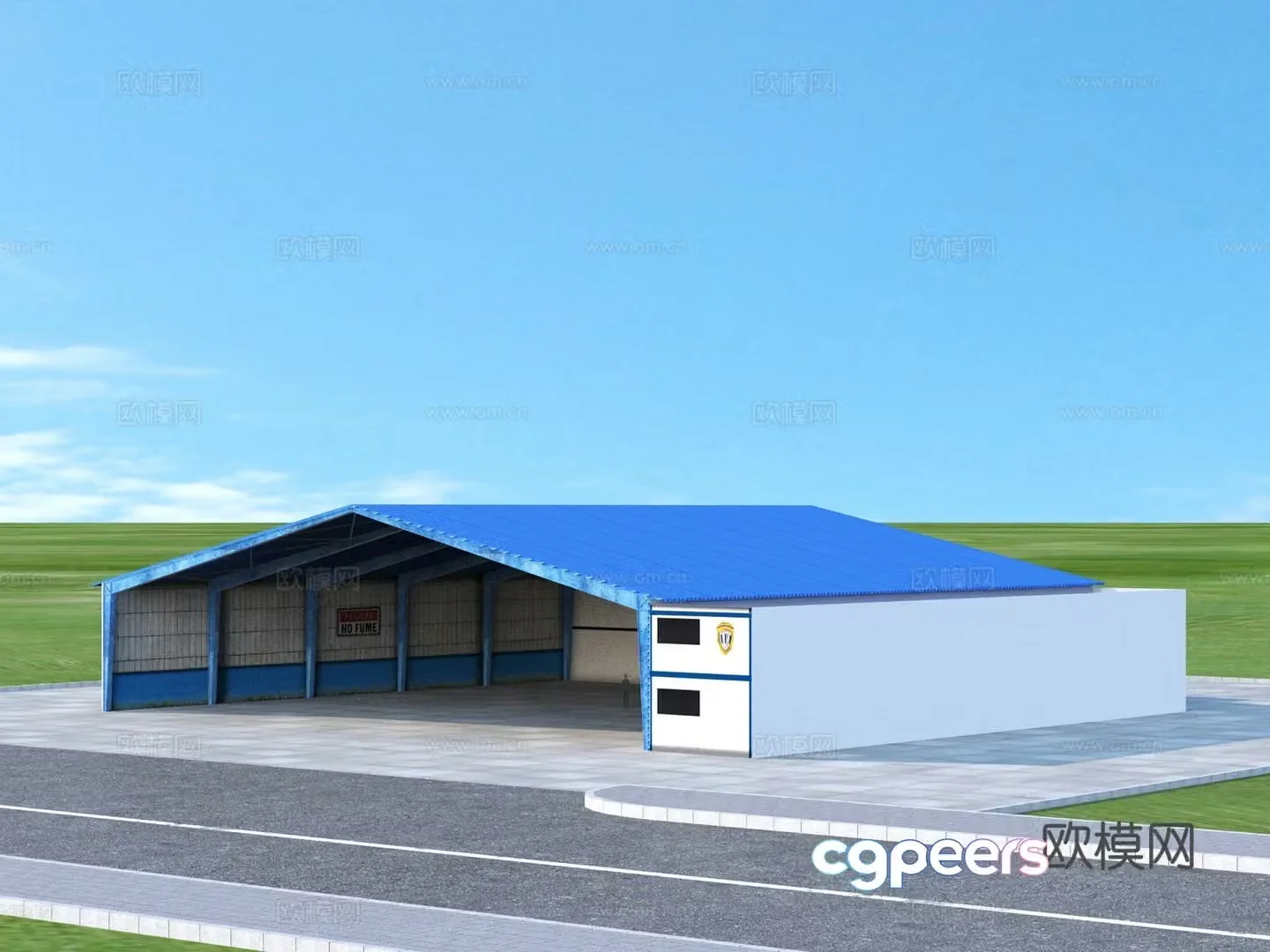 Mobile building building building building building 3D model
