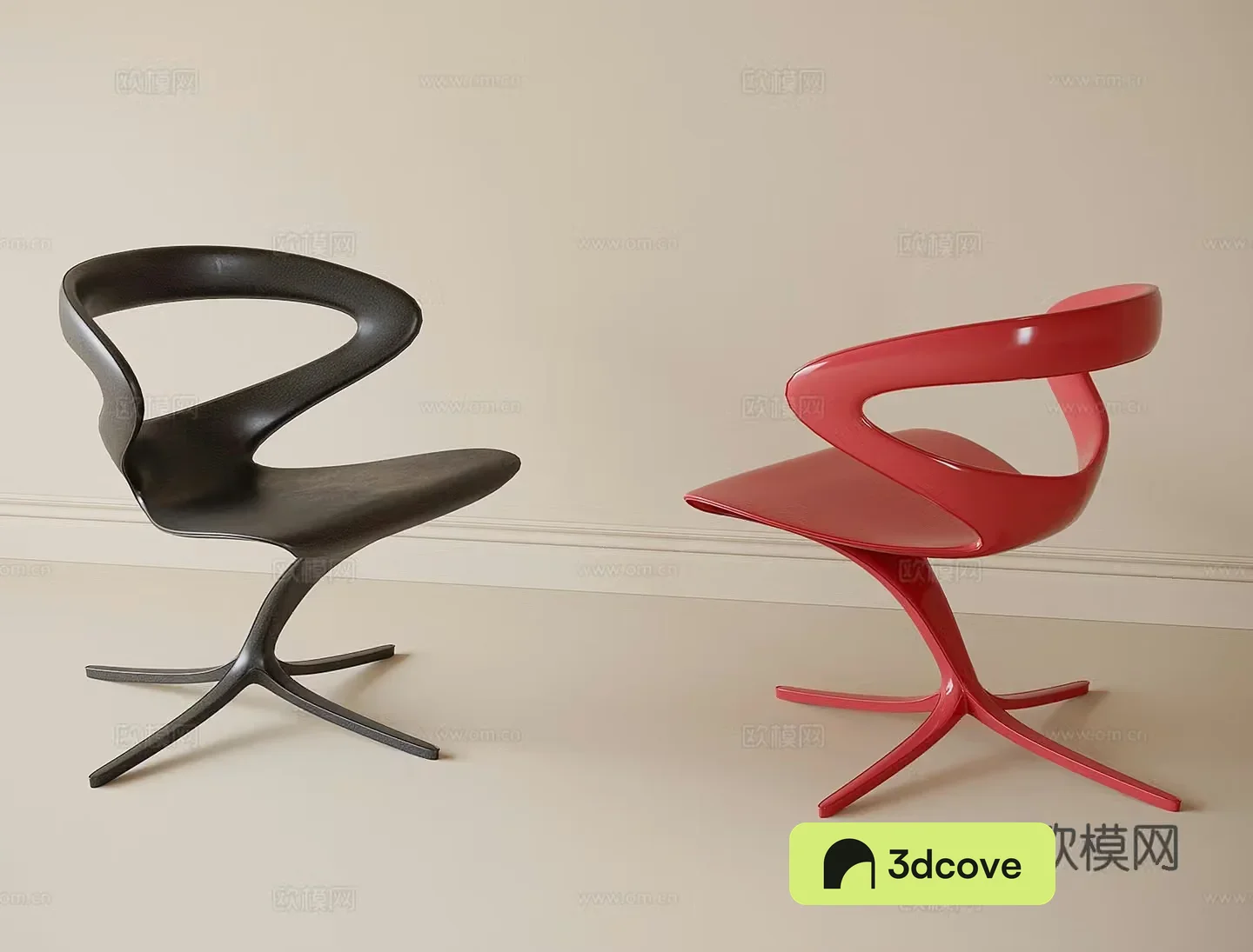 Modern single chair dining chair book chair tea chair