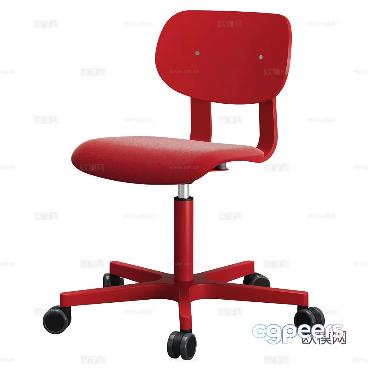 Office chair shift chair staff chair swivel chair 3d model