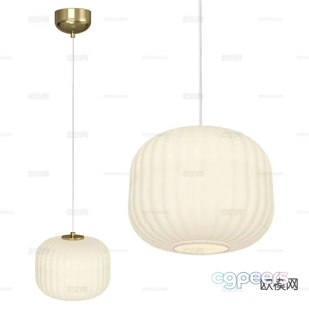 Markslojd modern chandelier 3d model