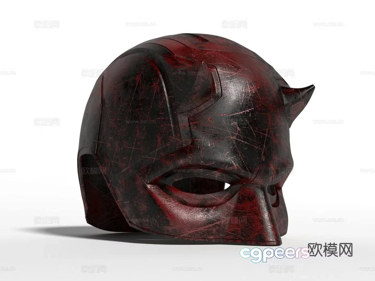 Modern style toy helmet 3d model