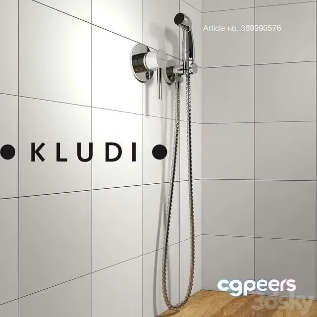 3ds Max Free – Hygienic shower KLUDI