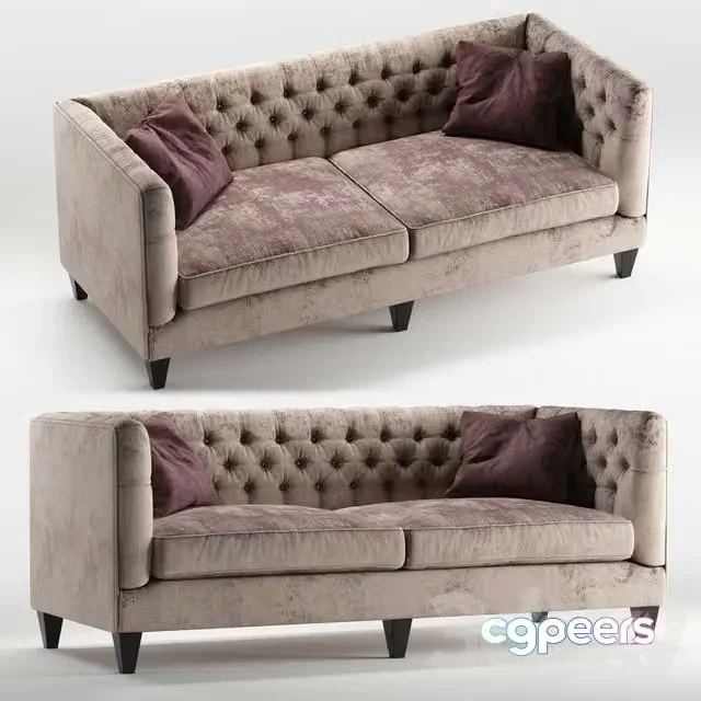 3ds Max Free – Beckett sofa by Bernhardt furniture