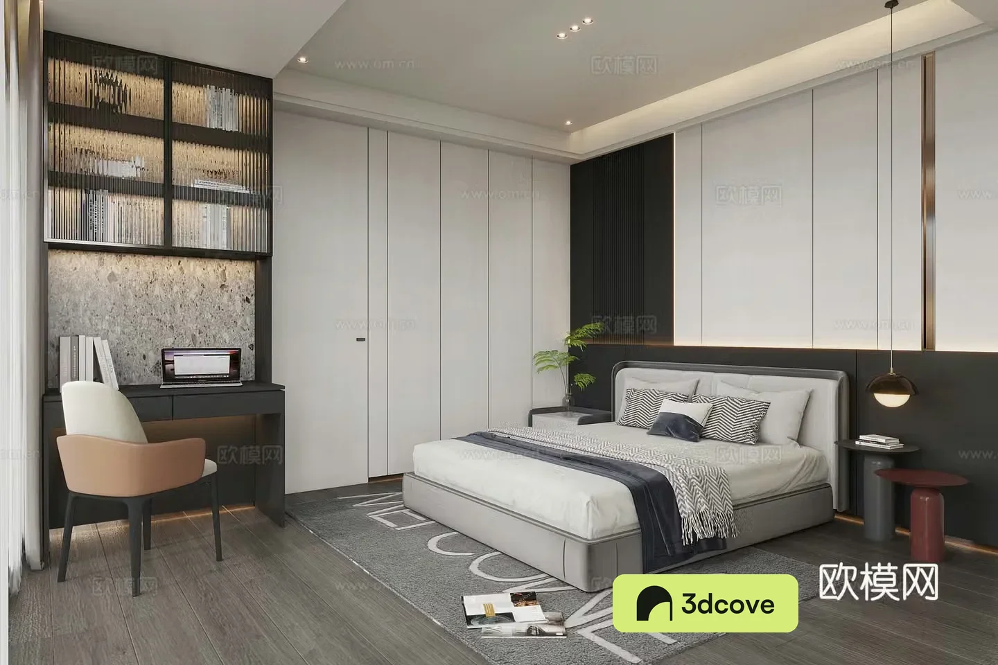 Modern bedroom