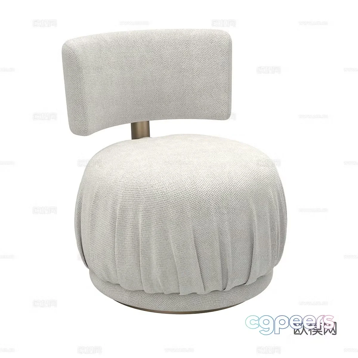 Dressing chair 3d model