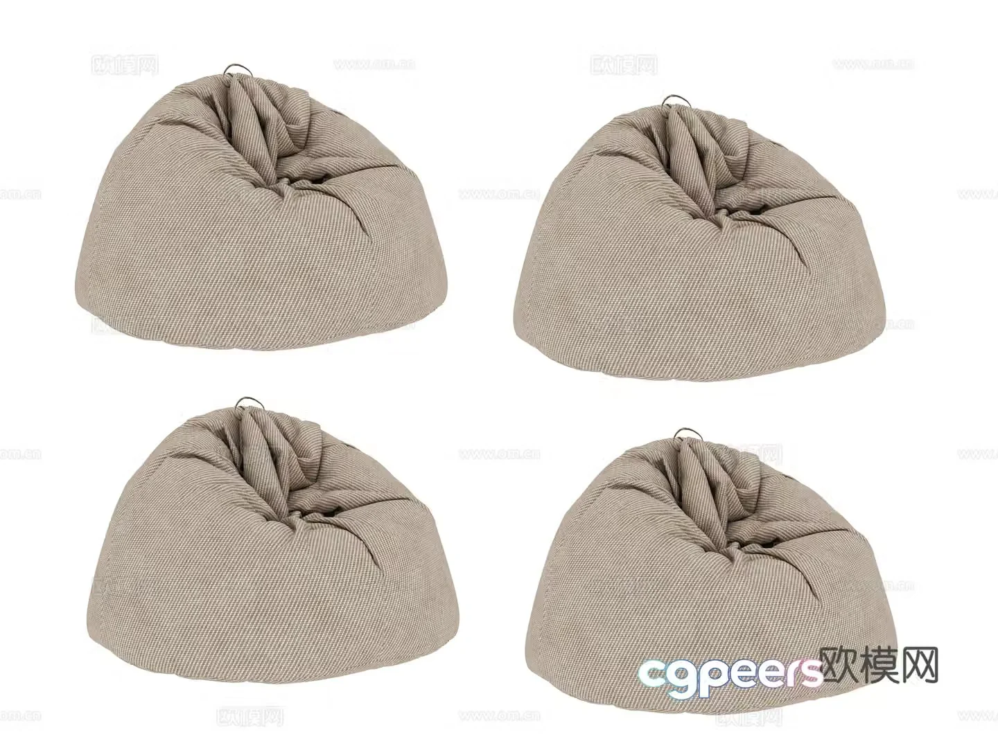 Beanbag 3d model