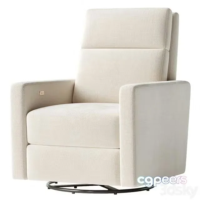 3ds Max Free – Rixby Natural Nursery Power Recliner