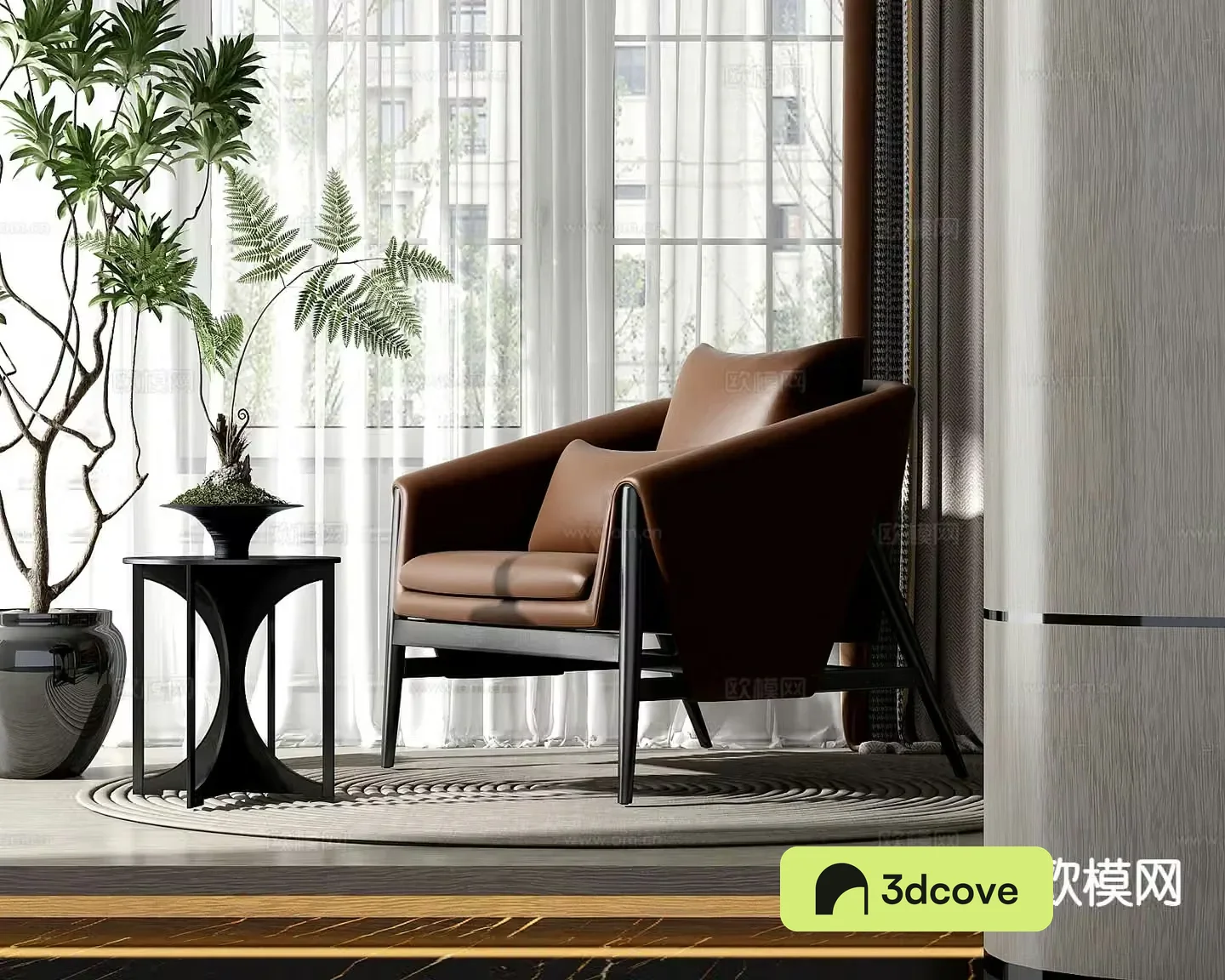 Italian style chair leisure chair