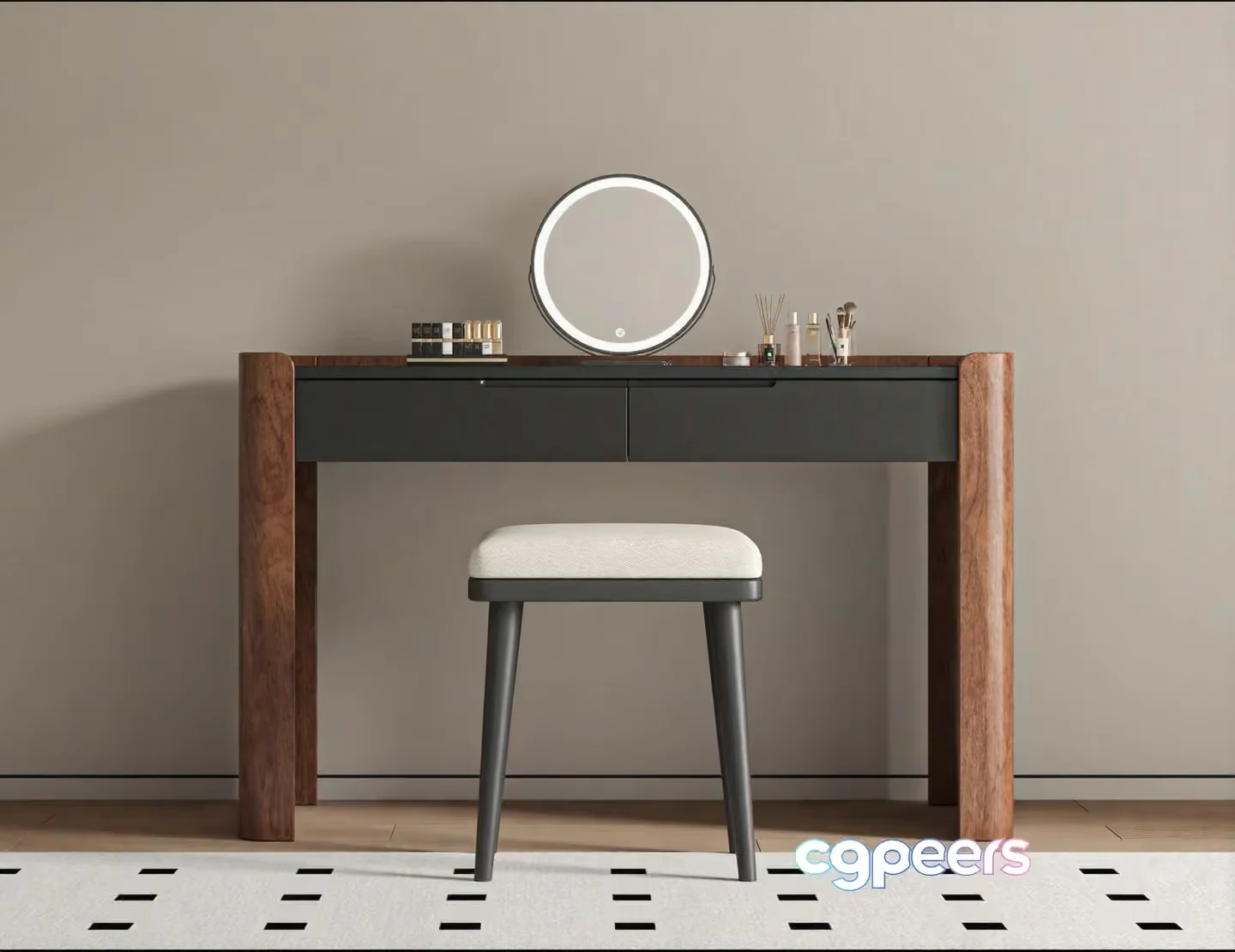 Modern Vanity Table 3D Model – 14843 – VRAY Render