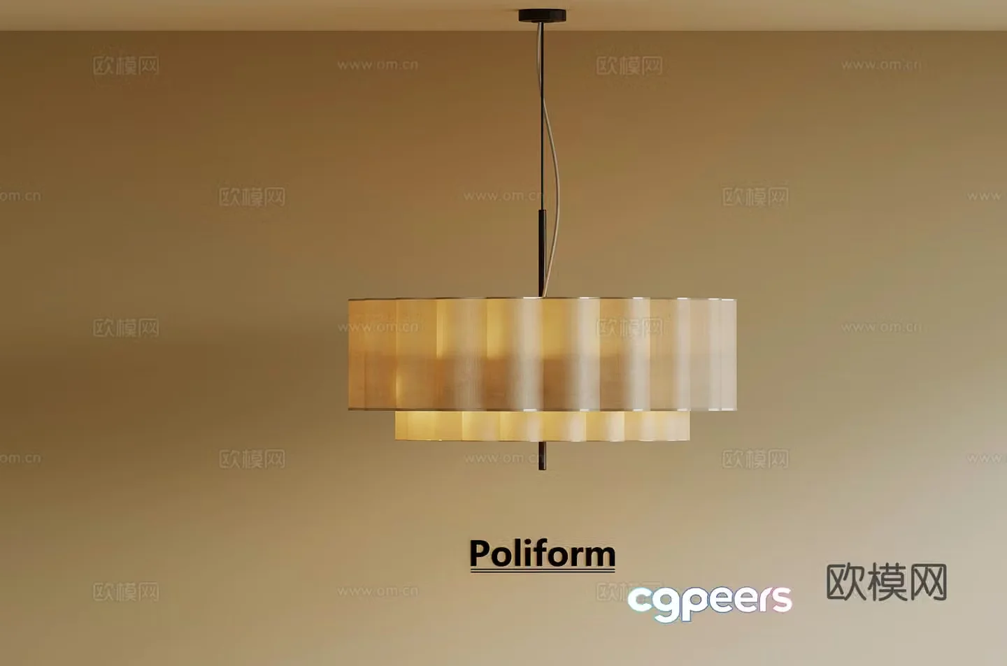 14 medieval style chandelier bedroom chandelier 3d model