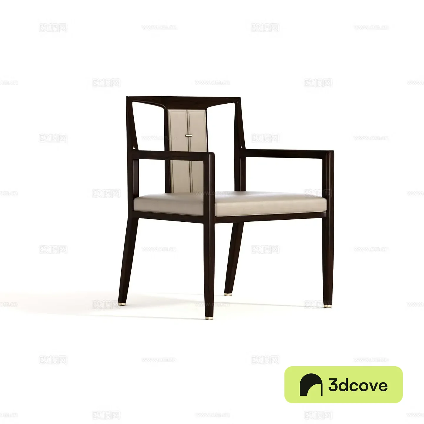 Modern Chinese style book chair dining chair leisure chair model