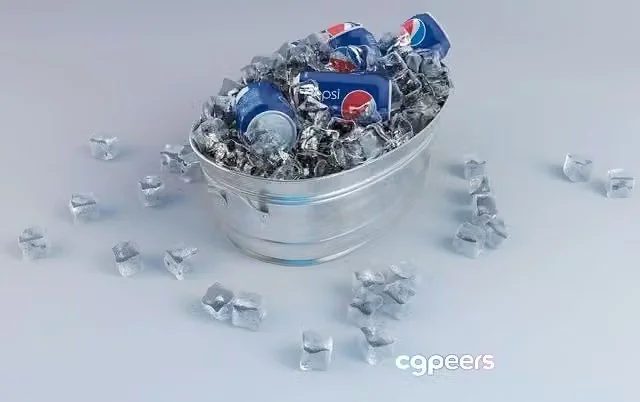 3ds Max Free – PEPSI ICE BUCKET