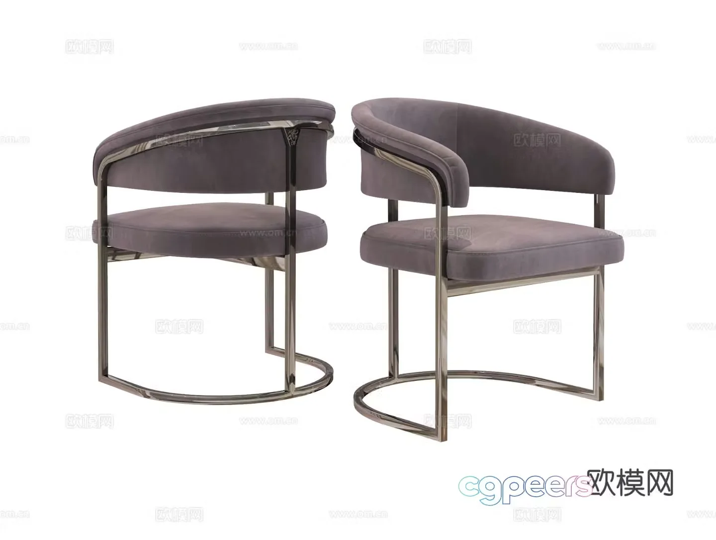 Visionnaire CLEM dining chair 3d model