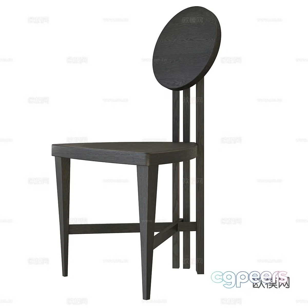 Single chair 3d model