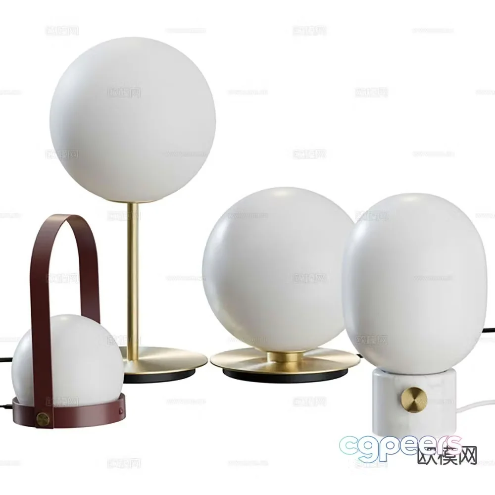 desk lamp 3d model