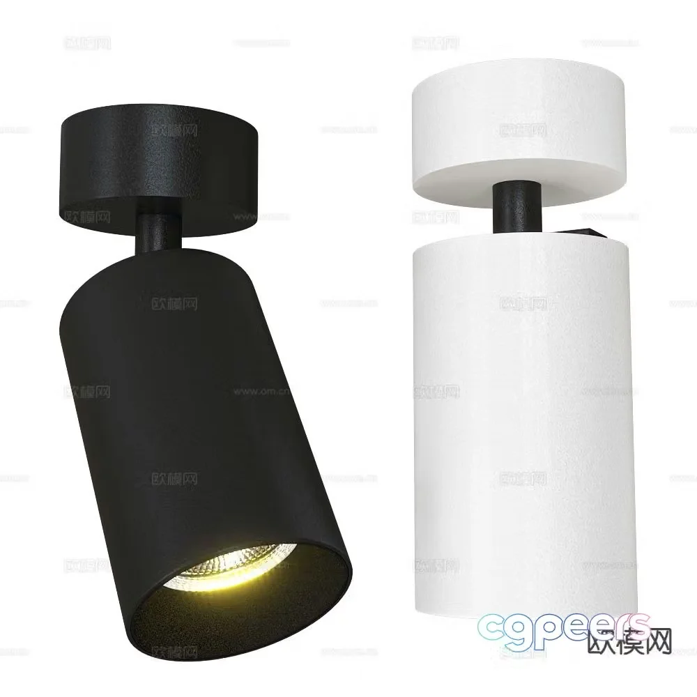 ANCARD downlight spotlight track light 3d model