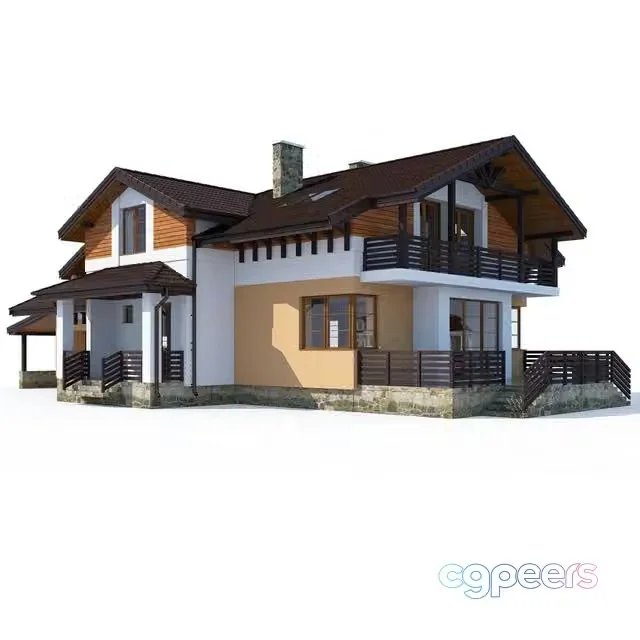 3ds Max Free – ABS House V22