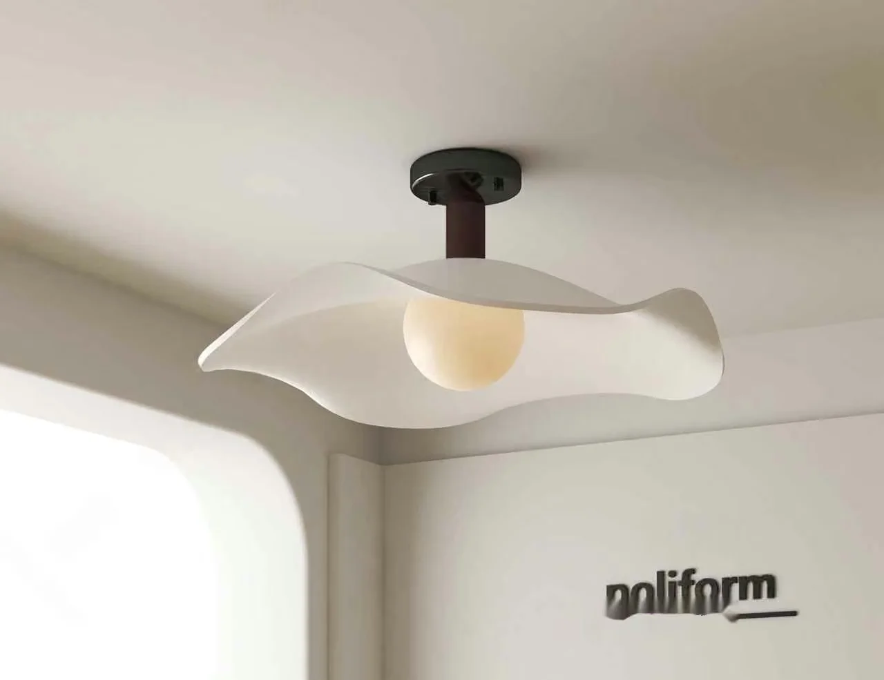 A White Light Fixture 3D Model – 20686 – VRAY Render