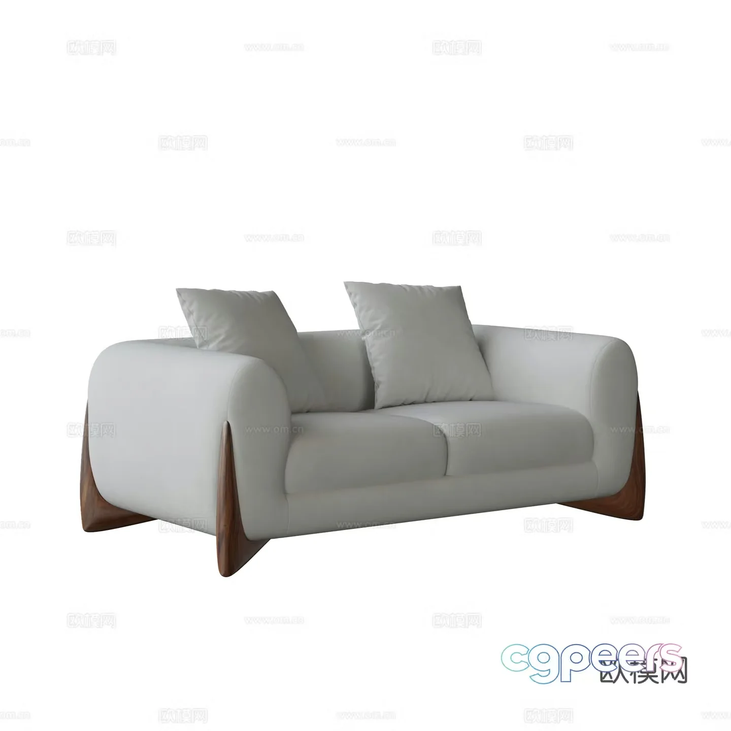 Modern sofa 3d model