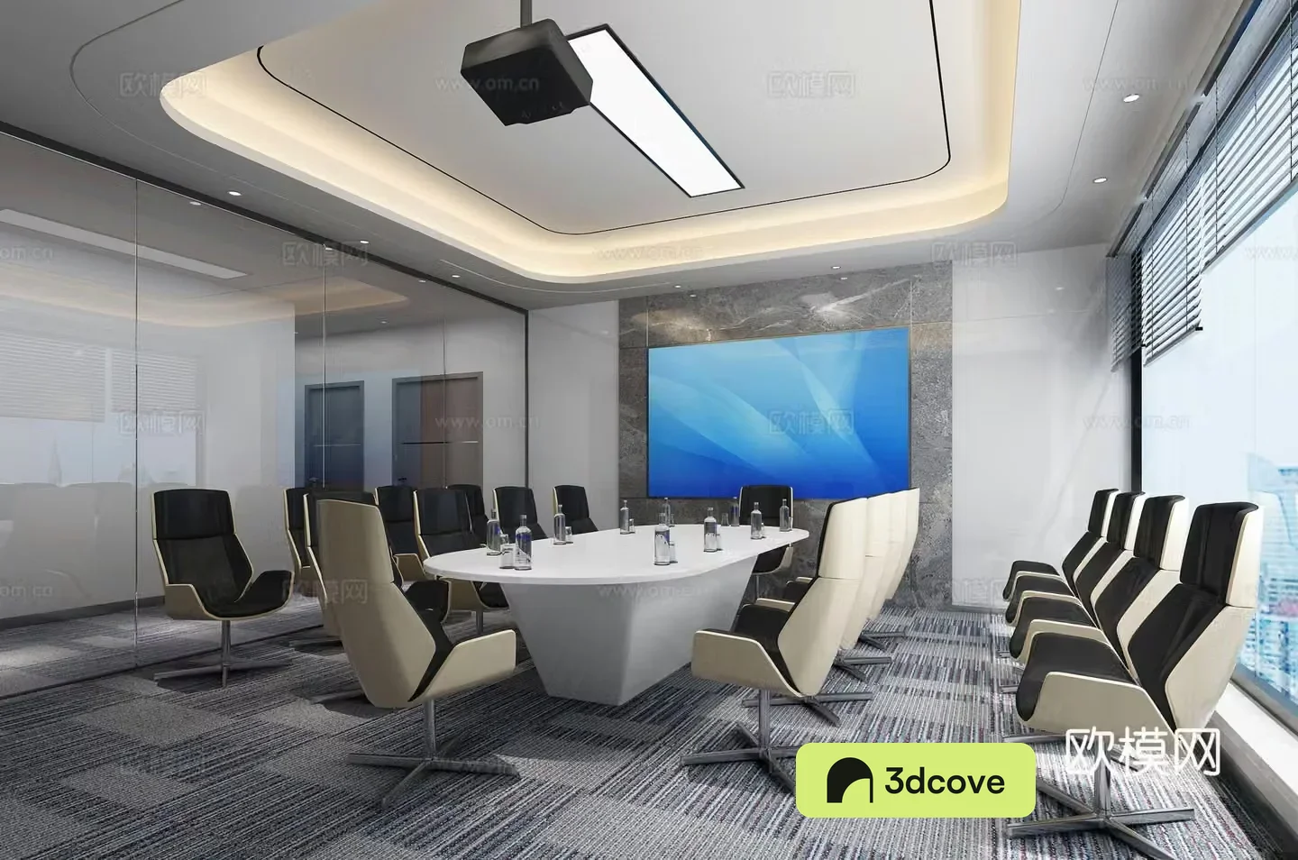 Modern conference room