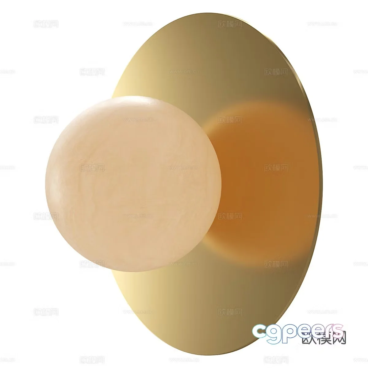 Modern simple and luxurious wall lamp spherical wall lamp simple wall lamp decorative wall lamp lamp 3d model