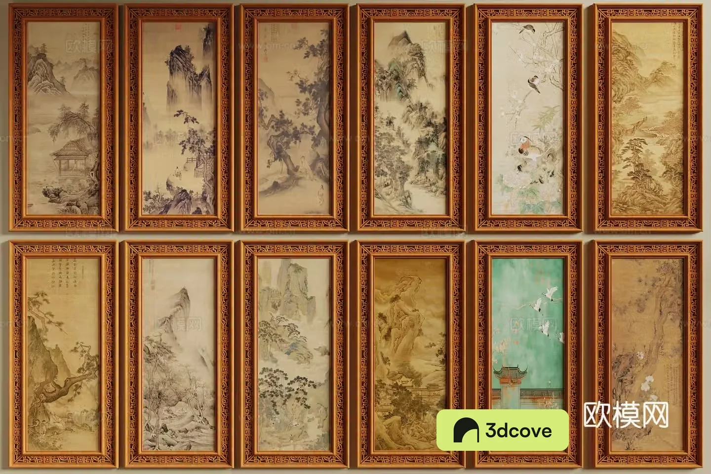 New Chinese style hanging painting