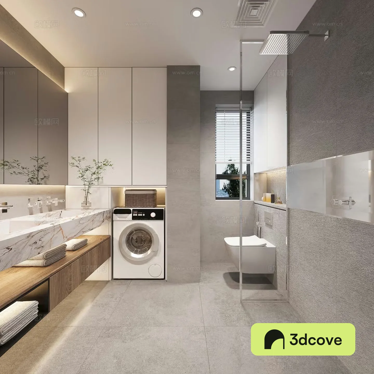 Modern bathroom