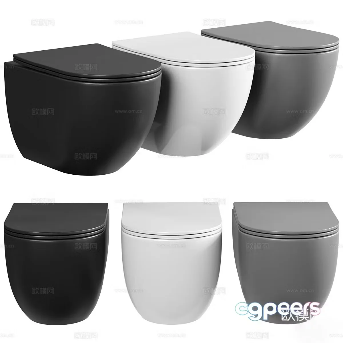 Toilet 3D model