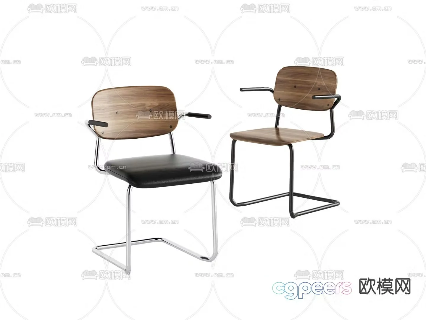 Office chair conference chair shift chair 3d model