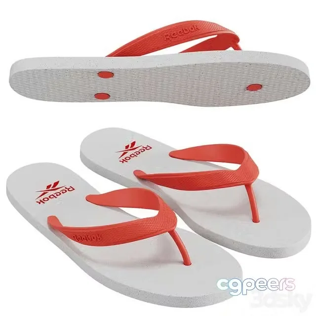 3ds Max Free – Reebok Slippers Cash