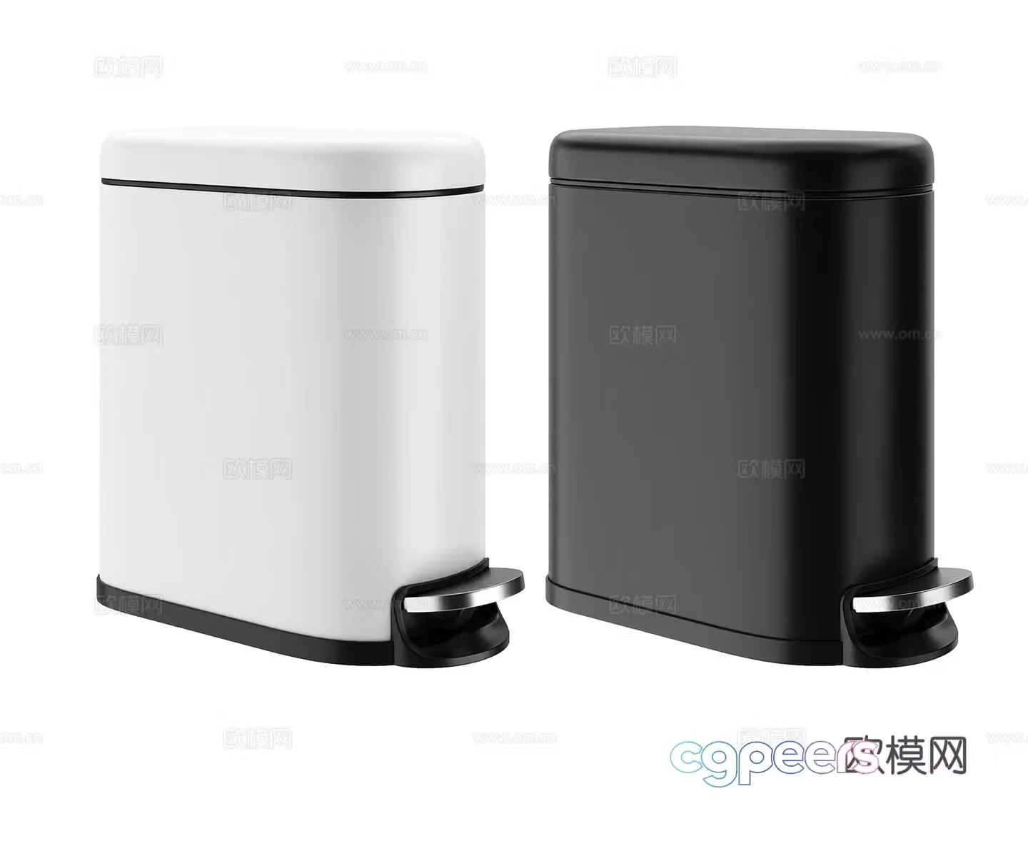 Trash can 3d model