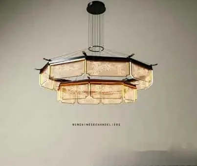 Gold Light Fixture 3D Model – 17921 – VRAY Render
