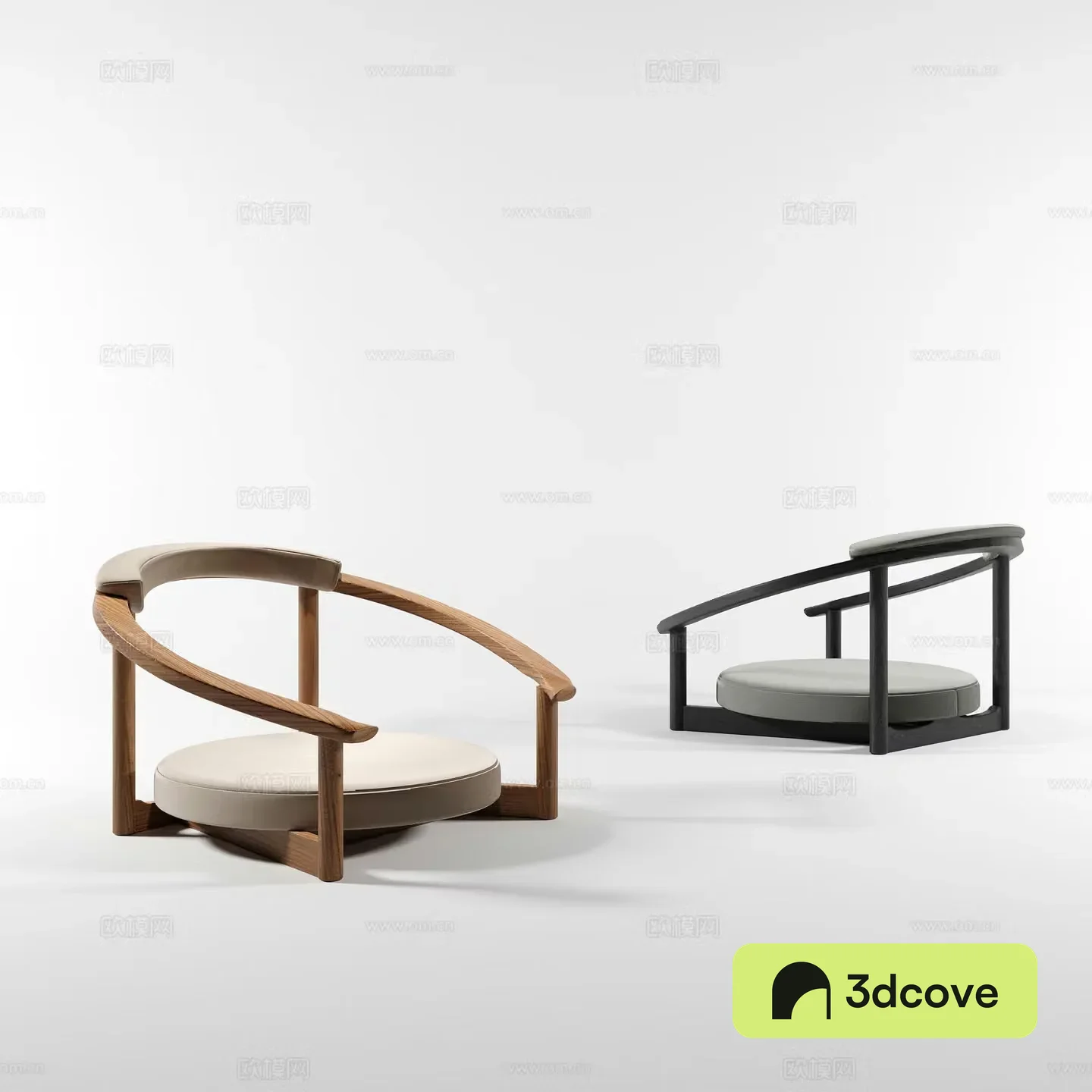 Modern leisure sitting tea chair
