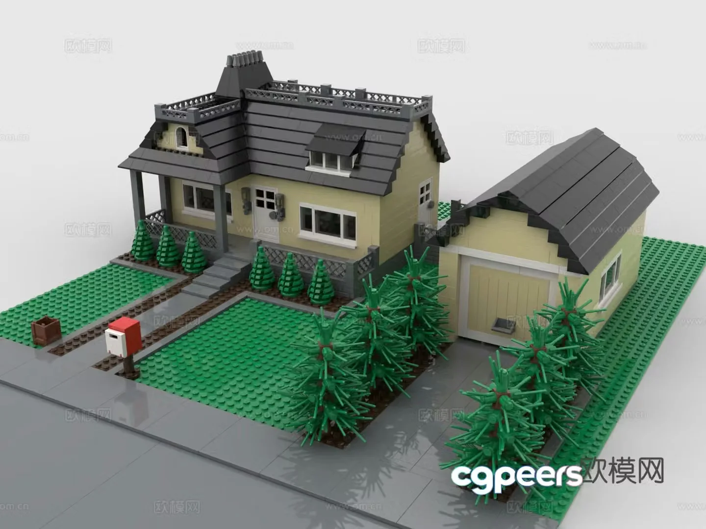 Lego toys building block toys 3d model