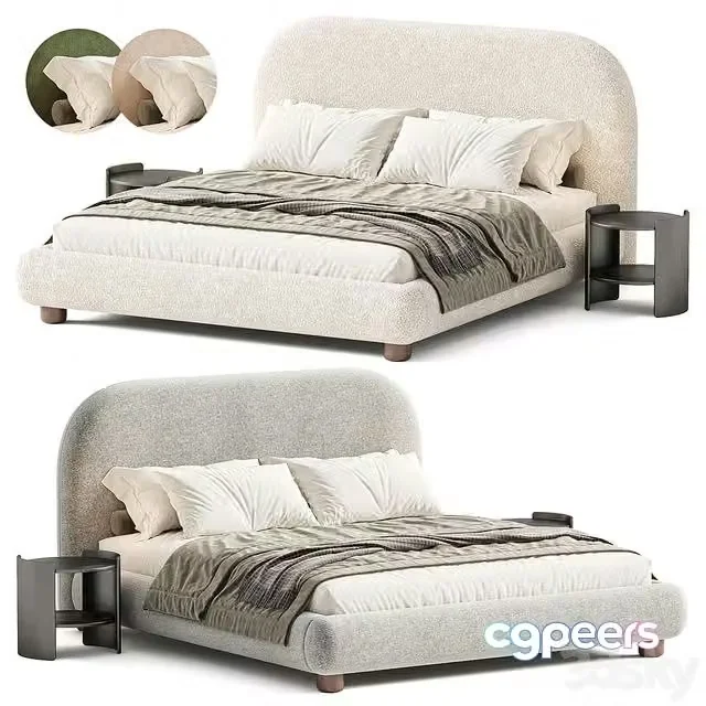 3ds Max Free – Arwen Bed by Rete Home