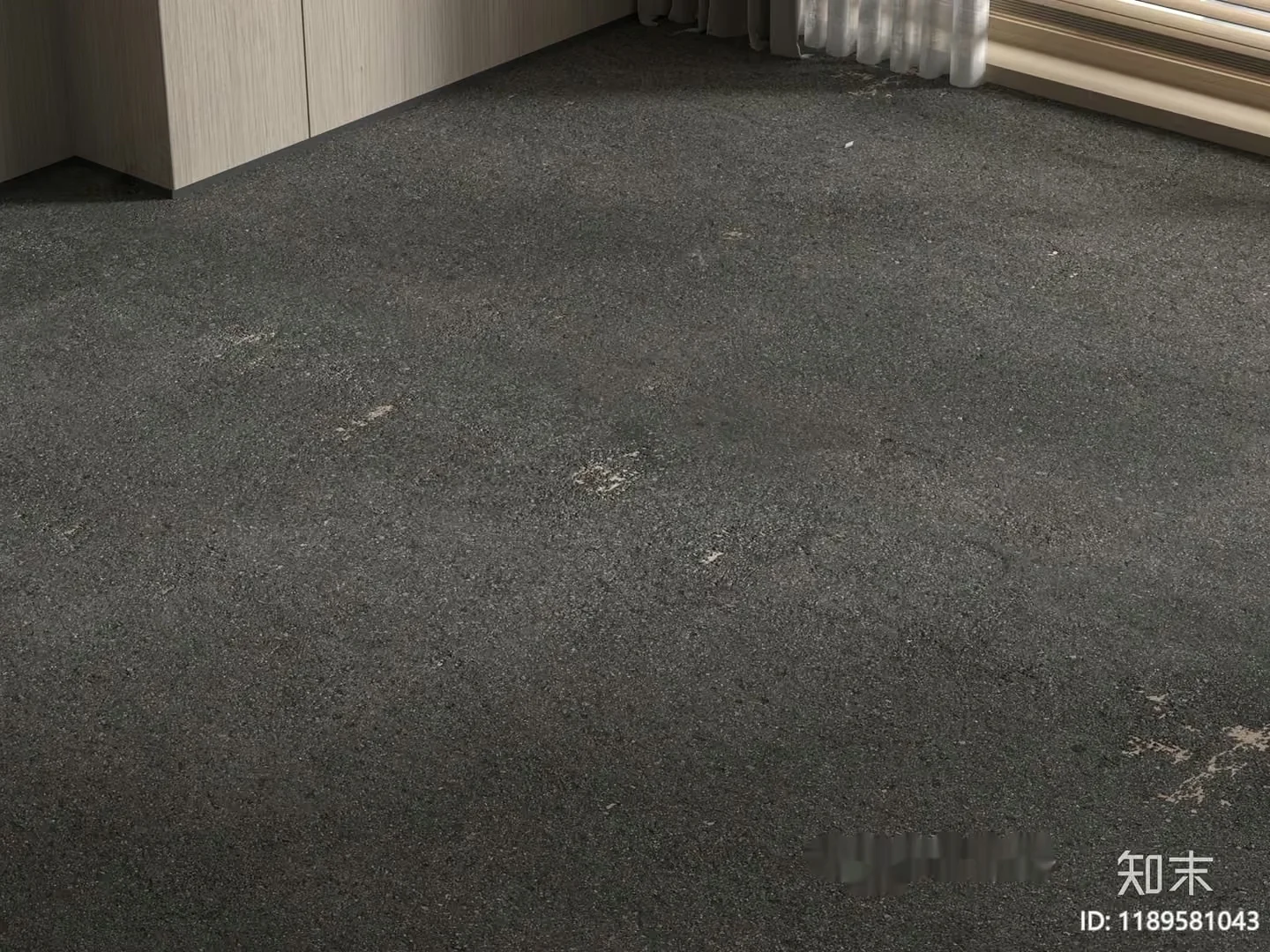 A Gray Floor 3D Model – 10319 – VRAY Render