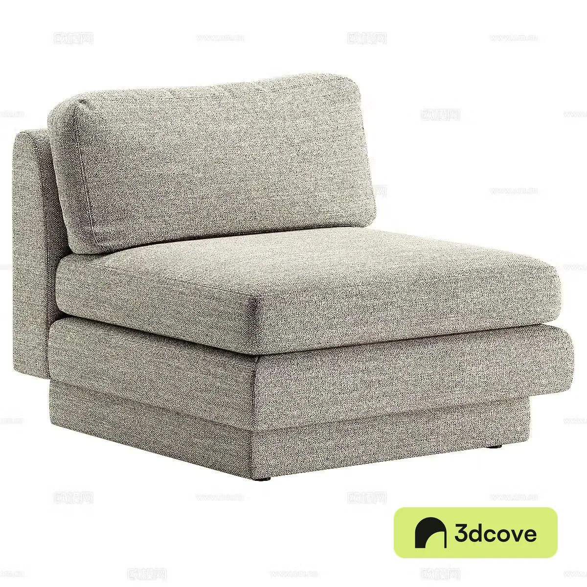 Modern single sofa