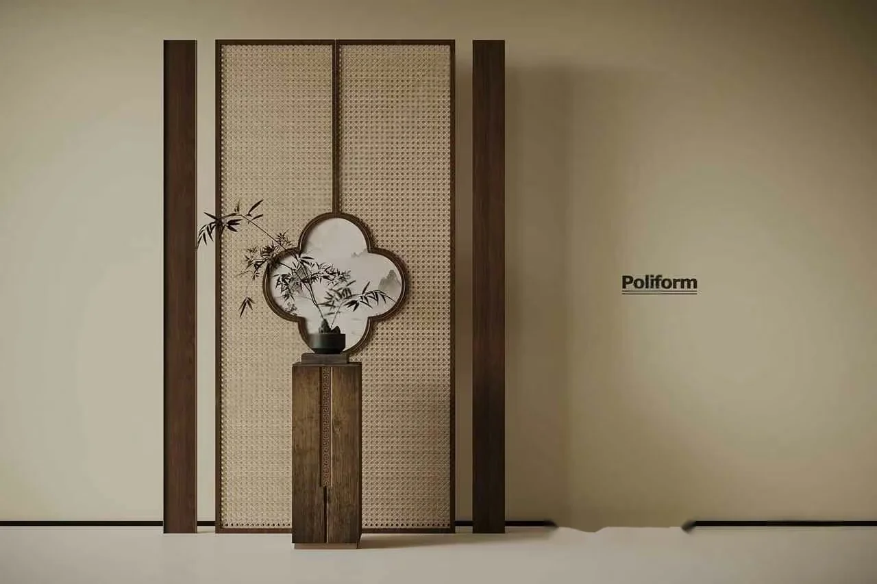 A Decorative Room Divider 3D Model – 2347 – VRAY Render