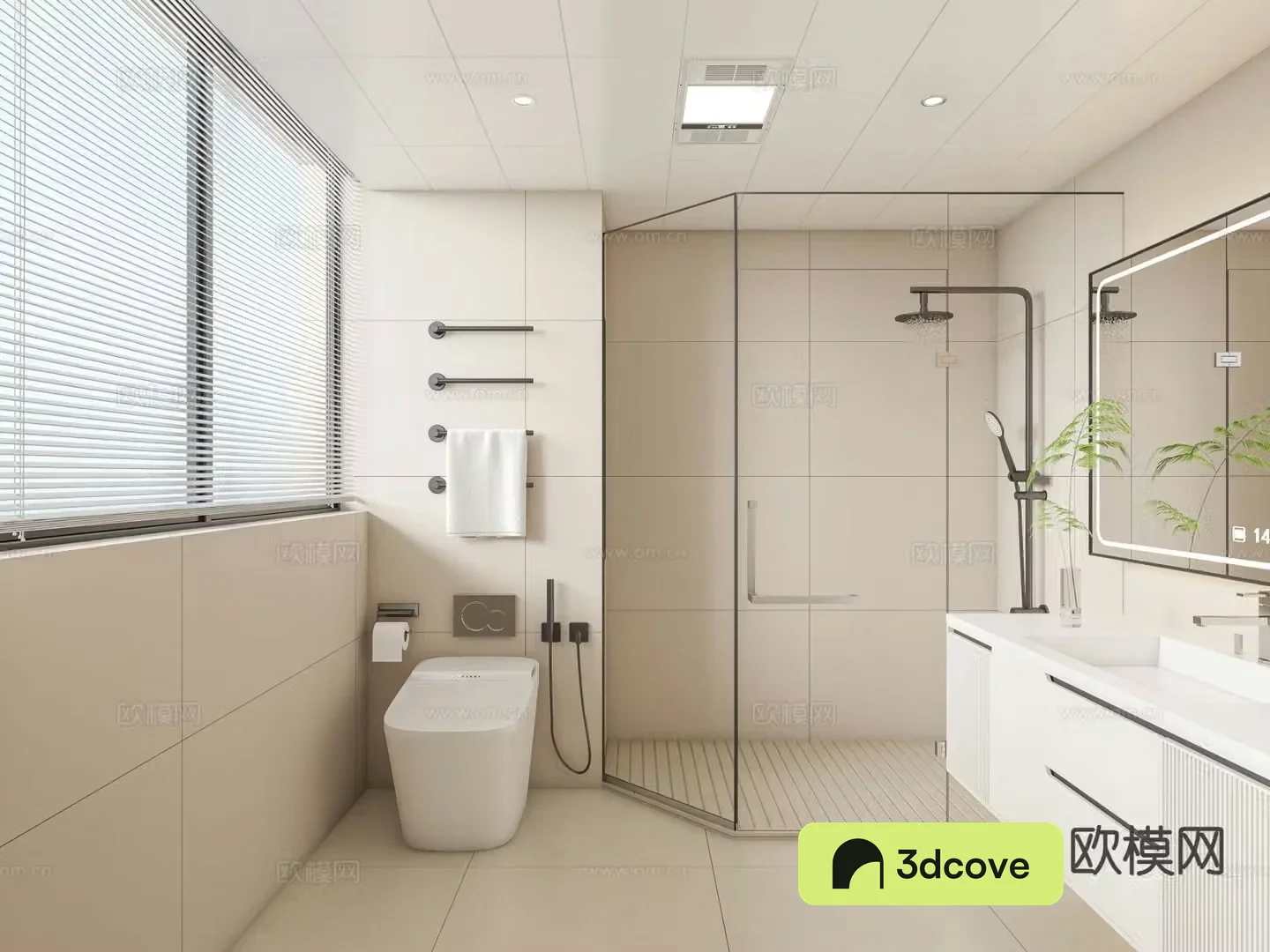 Modern bathroom