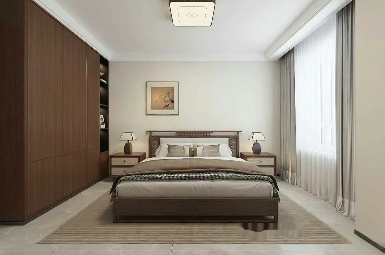 Cozy Bedroom 3D Model – 10905 – VRAY Render