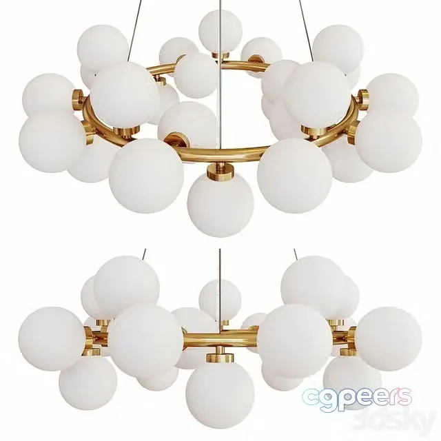 3ds Max Free – Garda Decor. Ceiling lamp Balls 91GH-025