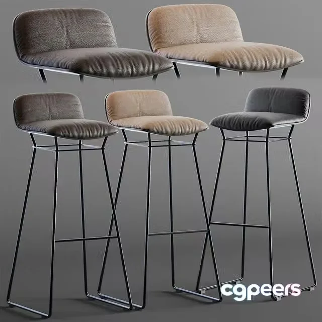 3ds Max Free – Freifrau bar chair