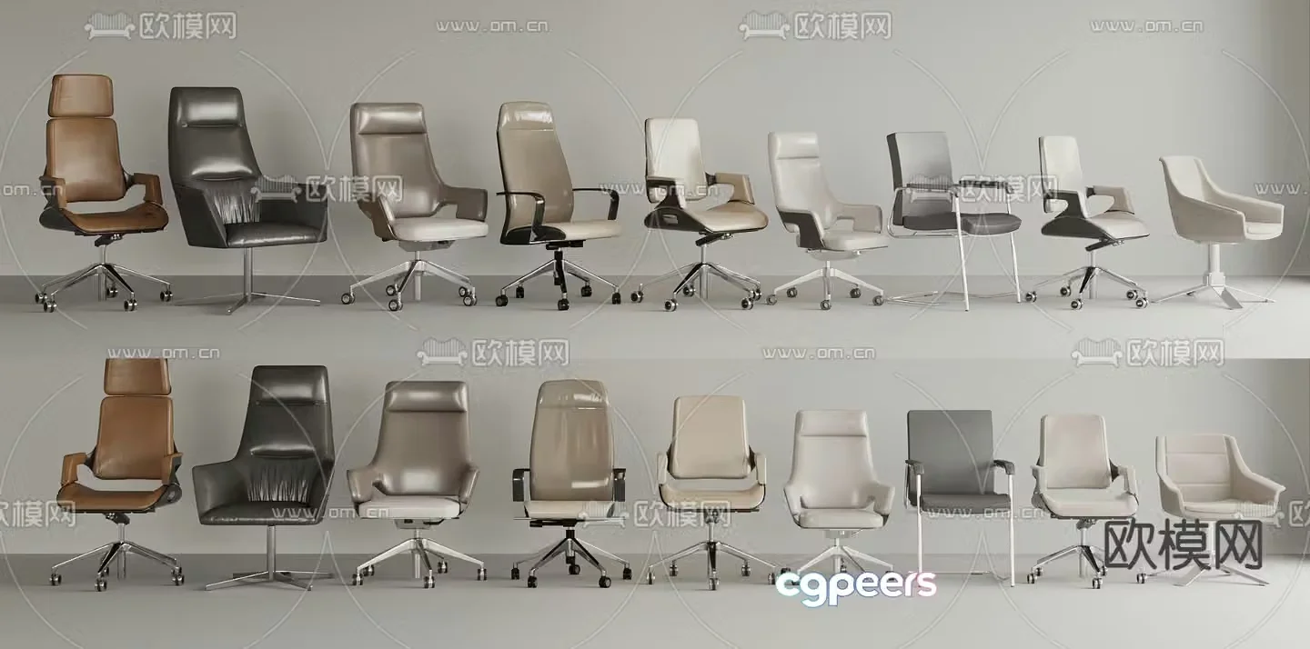 Office chair executive chair boss chair staff chair office chair conference chair 3D model