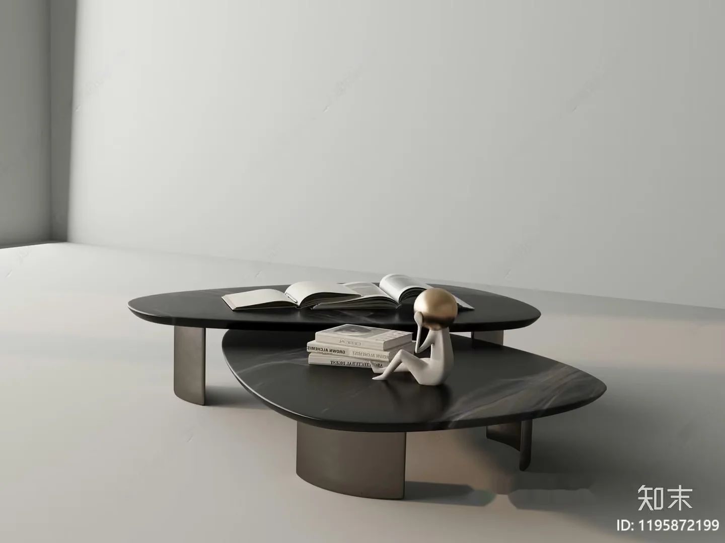Modern Coffee Table 3D Model – 17304 – VRAY Render